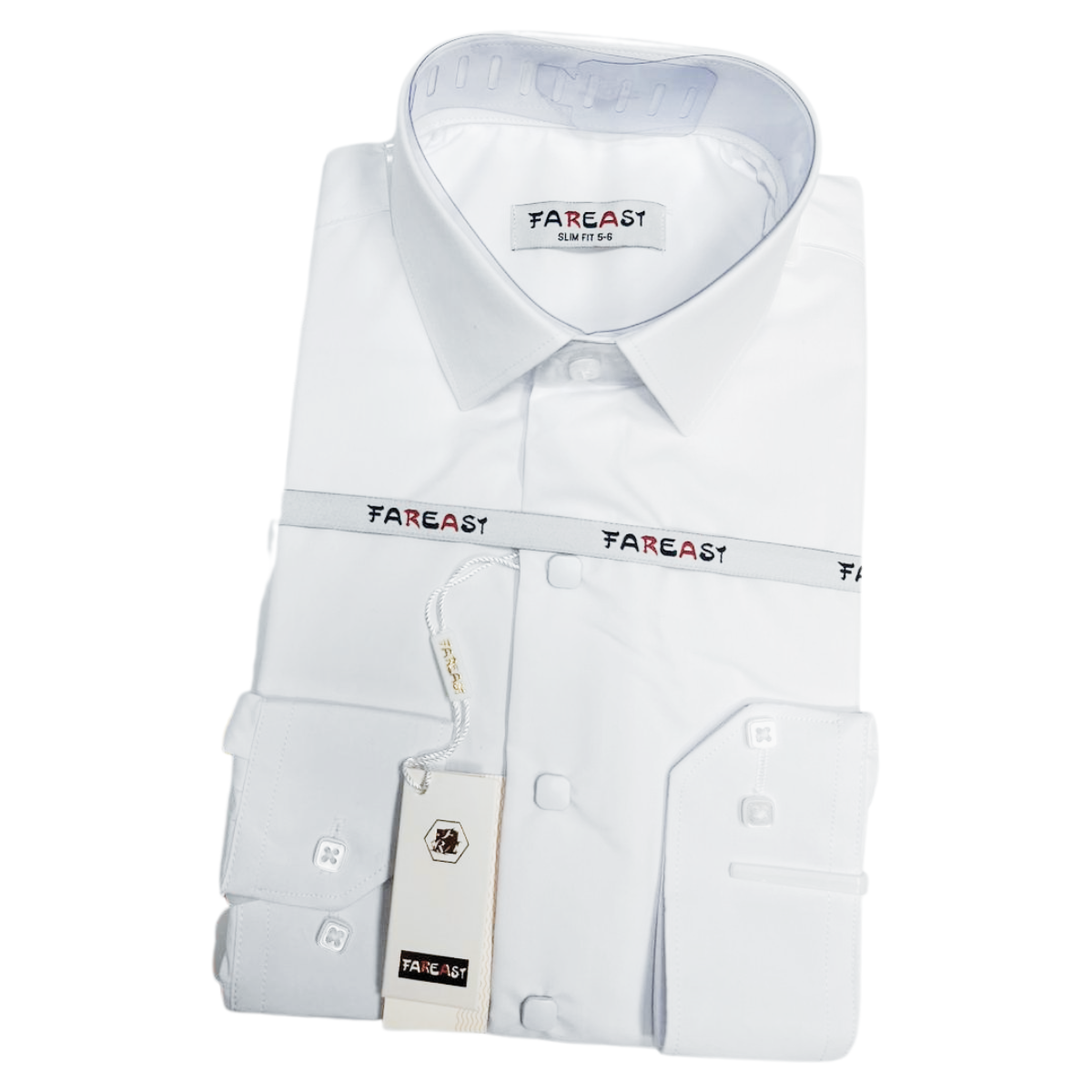 47-01 Boys' Slim Fit Modal Shirt with Snap Buttons – Non-Iron | Made in Turkey | Sizes 5–16 Years