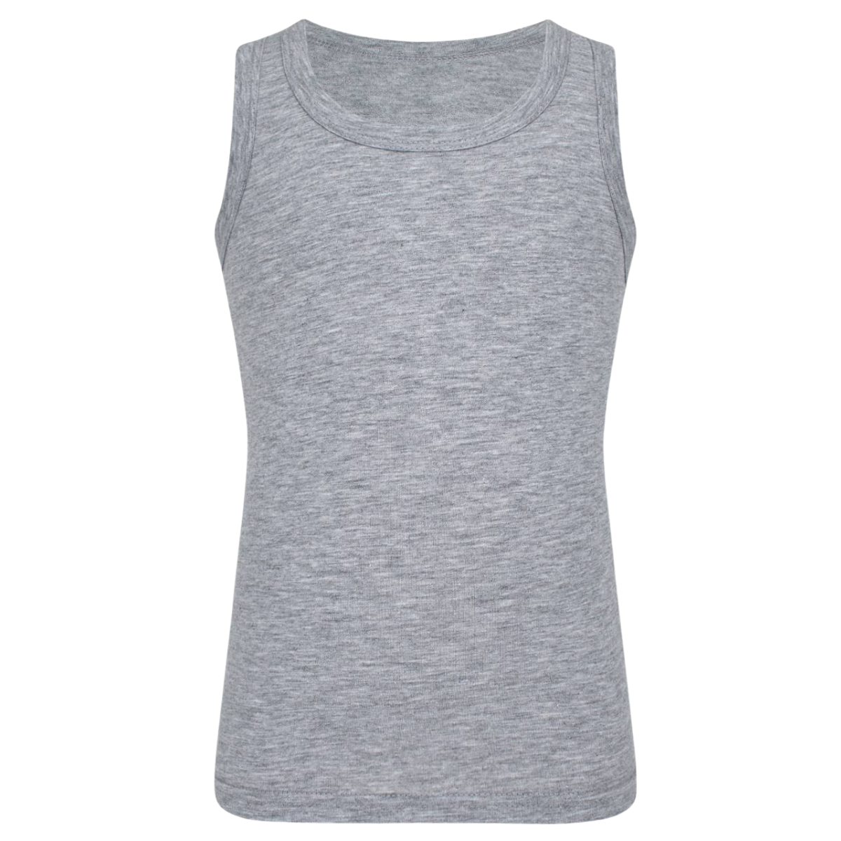 2606 BiyoKids Boys’ Colored Tank Tops – 95% Cotton, 5% Elastane | Ages 1–10 | Made in Turkey | Sold per Piece