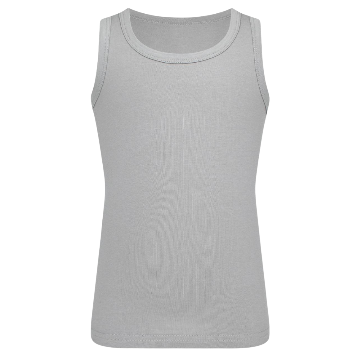 2606 BiyoKids Boys’ Colored Tank Tops – 95% Cotton, 5% Elastane | Ages 1–10 | Made in Turkey | Sold per Piece