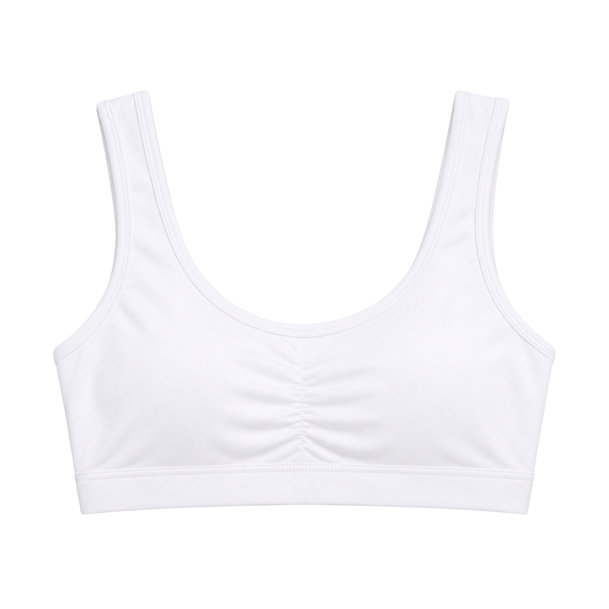 118 Girls Cotton Top Bra with Removable Cups β Daily Wear & Dance/Gymnastics | Sizes 9β14 | White, Black | Biyo Kids Turkey