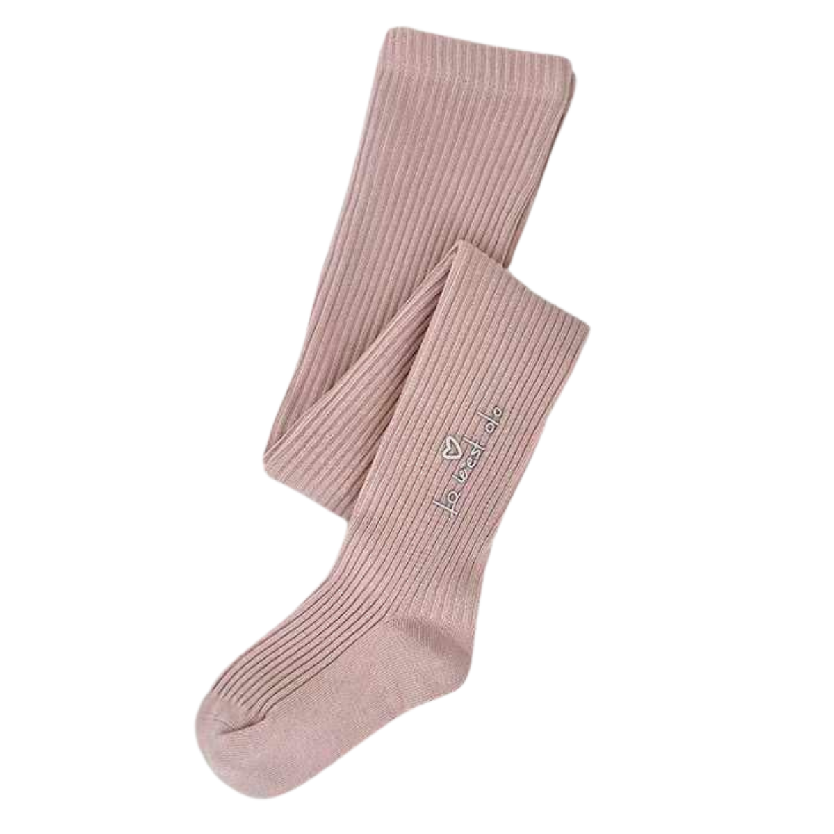 Printed Cotton Tights for Girls β Cozy Fit with Fun Letter Design