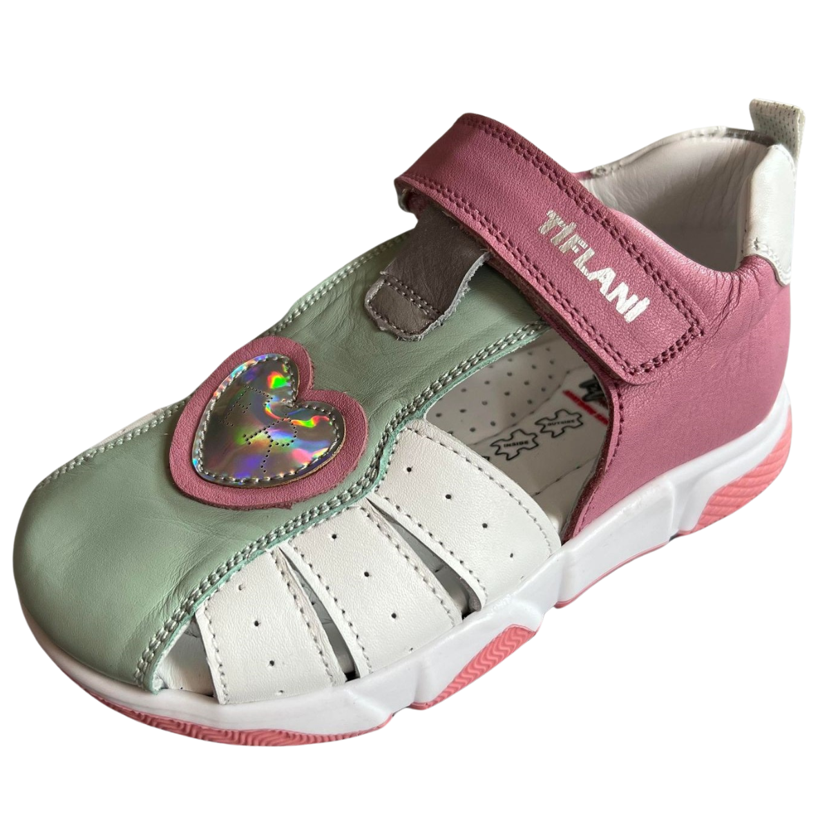 Girls' Closed-Heel Closed-Toe Sandals