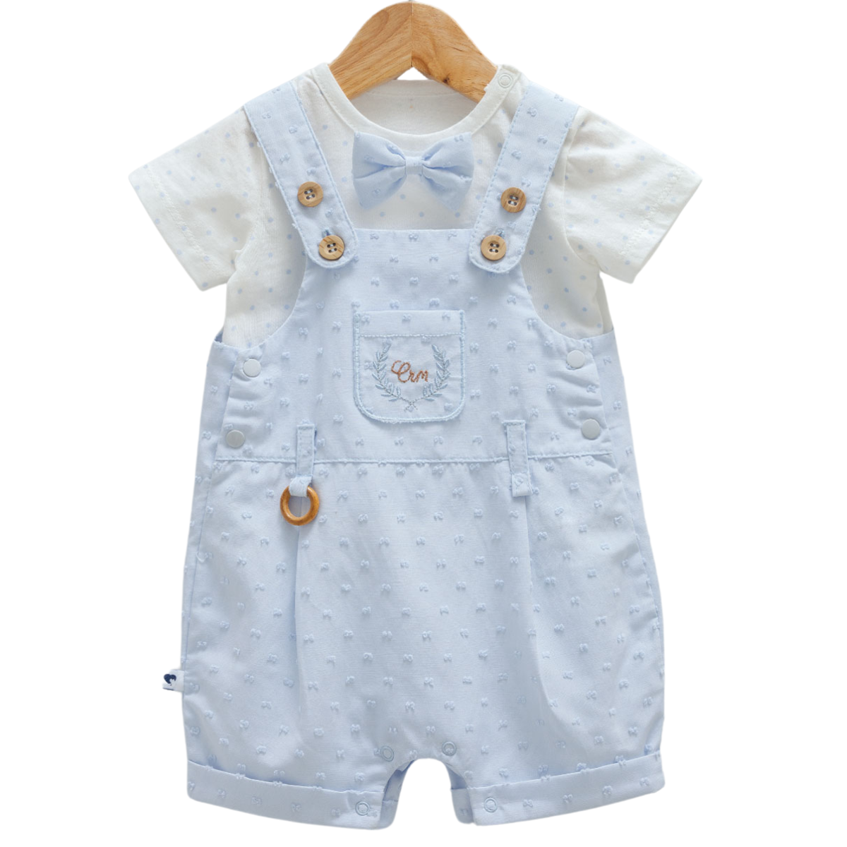 8850 Newborn & Baby 2-Piece Set – Romper and T-Shirt | 100% Cotton | 0-12 Months