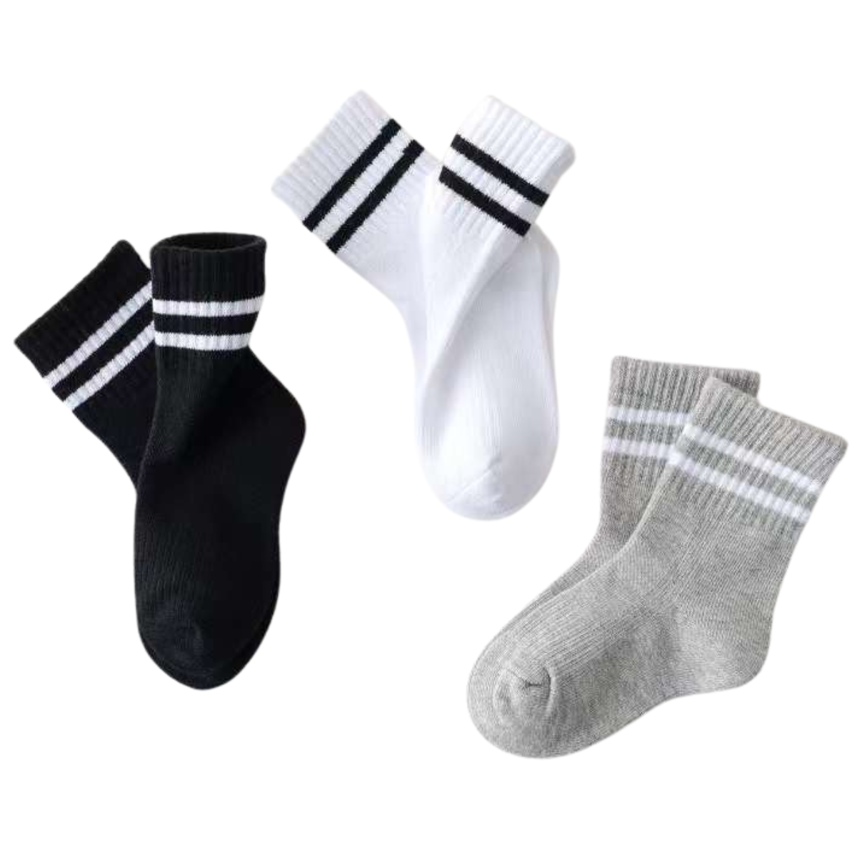 3931 Teen High-Cut Summer Cotton Socks β Lightweight, Breathable Mesh Cotton | 5 Pairs Pack | EU Size 35β40