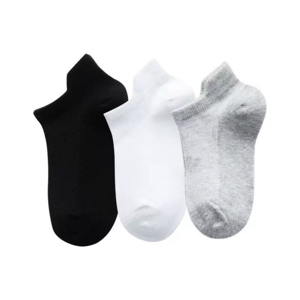 050 Unisex Kids' Low-Cut Summer Cotton Socks – Lightweight, Breathable Mesh Cotton | 6 Pairs Pack | Ages 1–15 Years