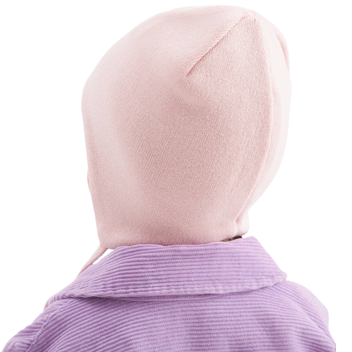 11718 Girls’ Knit Hat with Ties – Pink Unicorn & Blue Rhinestone Mane | Size 50-52 / 18-36 Months | 100% Cotton Inside & Out | Spring/Fall Beanie for Toddlers
