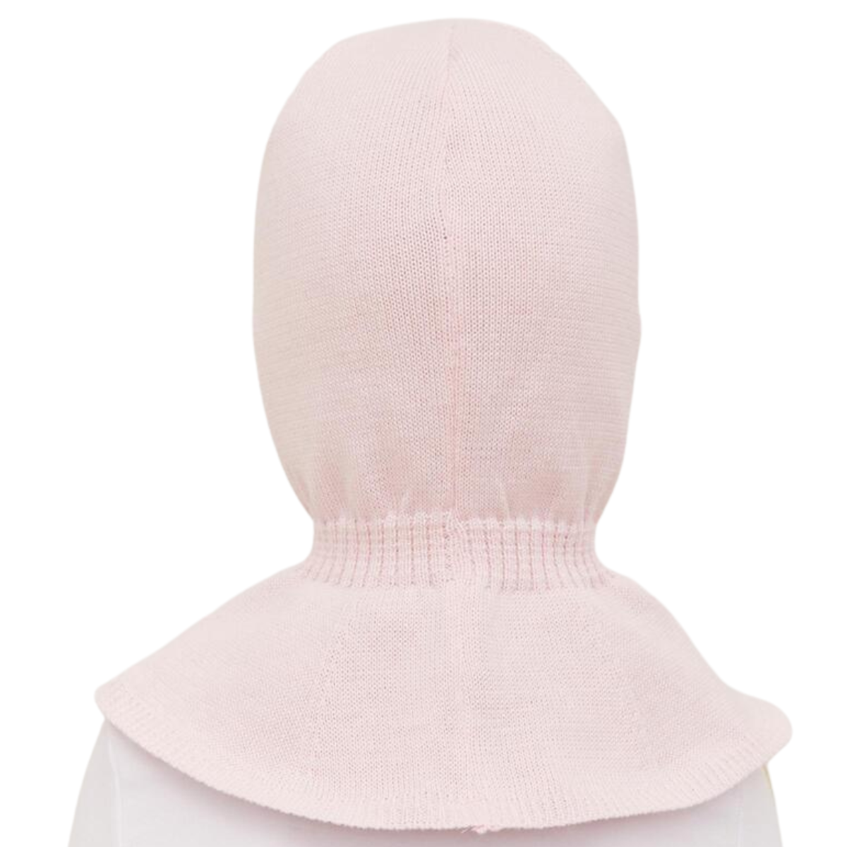 90999 Girls' Cotton Balaclava – Butterfly Rhinestone Design | 100% Cotton Lining | Ages 2Y | Spring/Fall Knit Hat