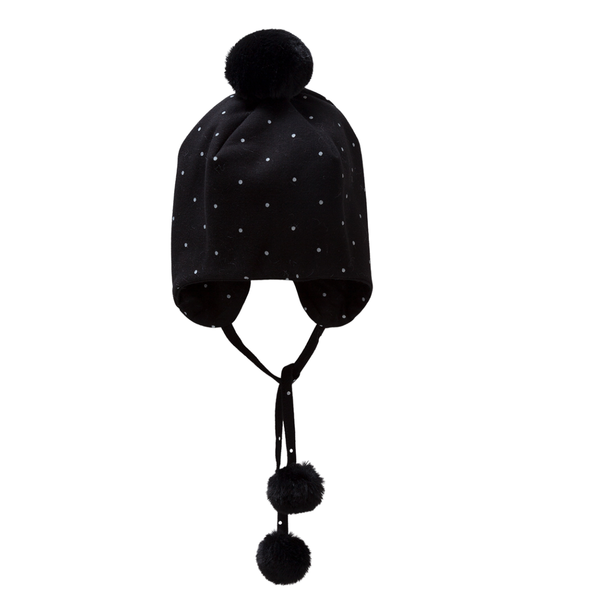 8193 Mid-Season Cotton Hat for Baby Girls by Caramell (Turkey) Double-Layered with Thin Insulation | 100% Cotton | Sizes 6β18 Months