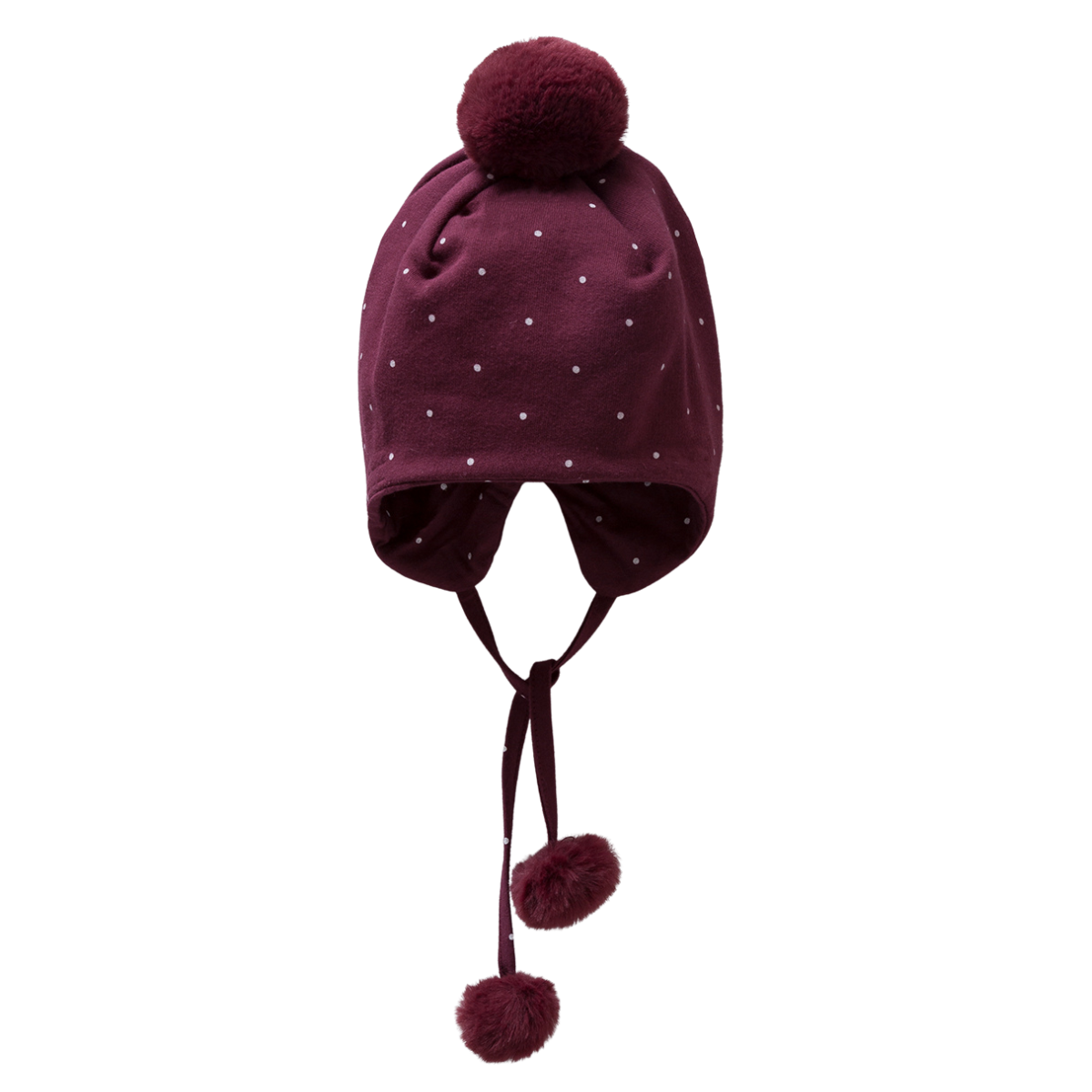 8193 Mid-Season Cotton Hat for Baby Girls by Caramell (Turkey) Double-Layered with Thin Insulation | 100% Cotton | Sizes 6β18 Months