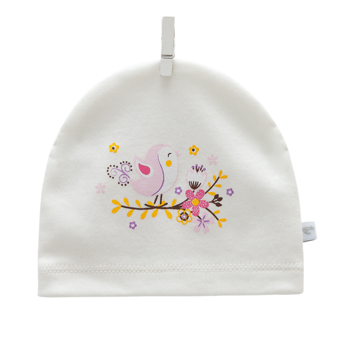 8214 Lightweight Cotton Baby Bonnet for Girls β Single Layer | 100% Cotton | Sizes 0β9 Months | Caramell (Turkey)