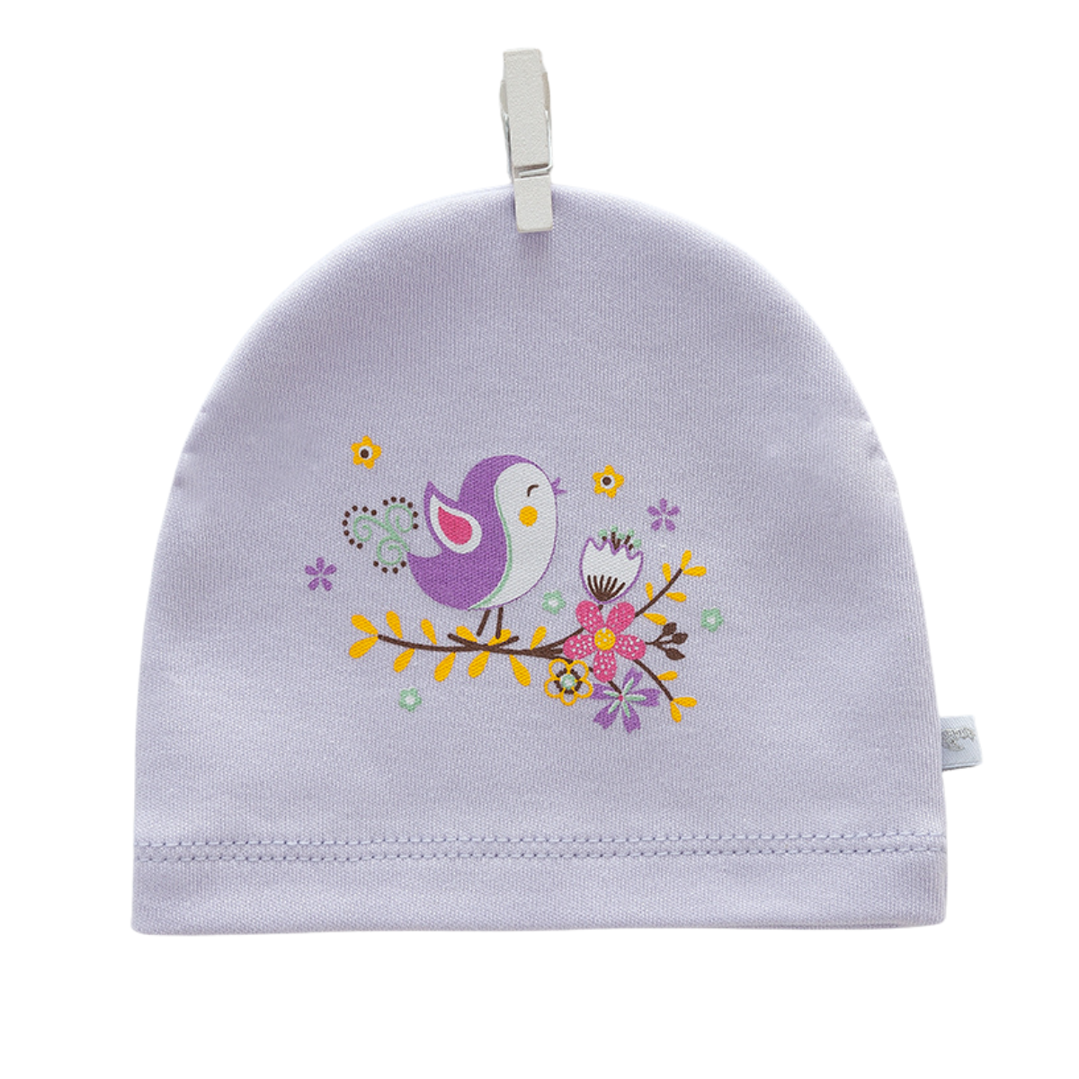 8214 Lightweight Cotton Baby Bonnet for Girls β Single Layer | 100% Cotton | Sizes 0β9 Months | Caramell (Turkey)