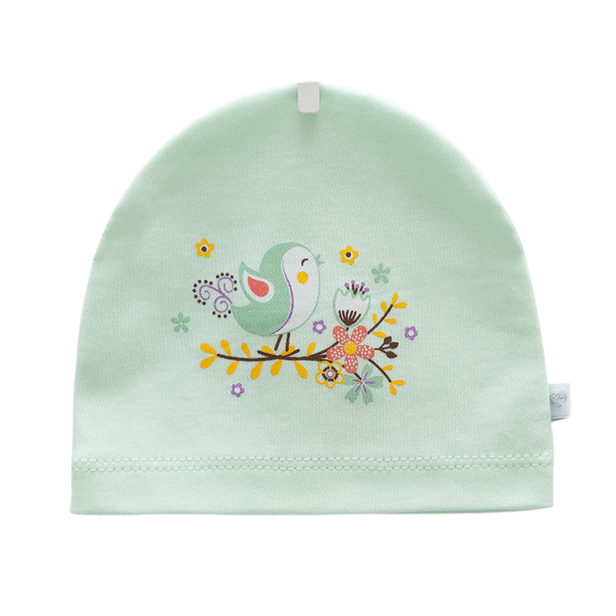 8214 Lightweight Cotton Baby Bonnet for Girls β Single Layer | 100% Cotton | Sizes 0β9 Months | Caramell (Turkey)