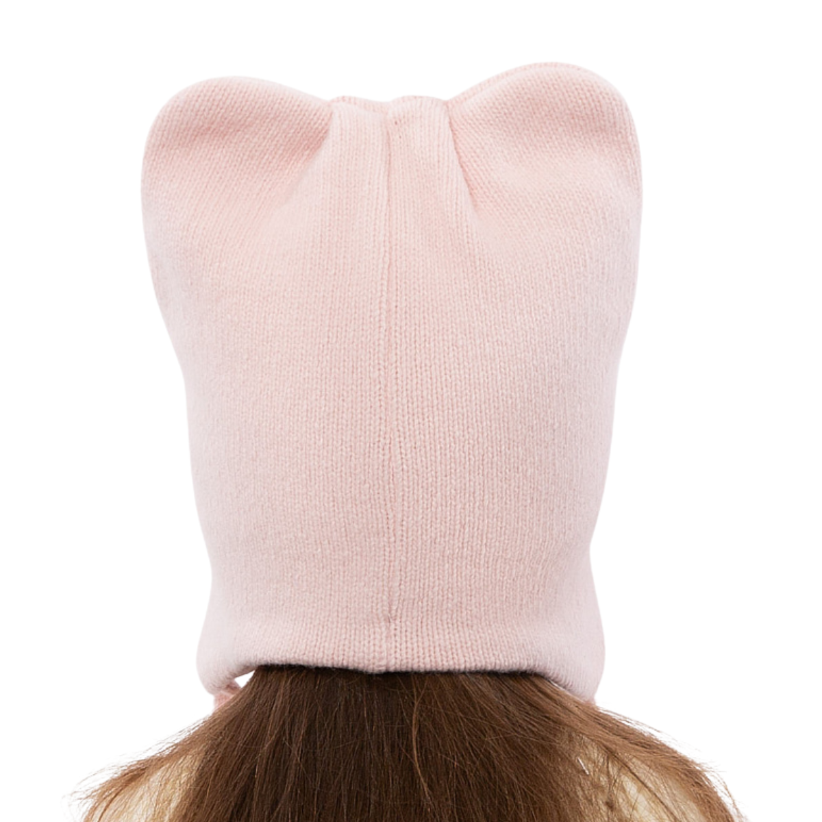 11325 Girls’ Warm Winter Hat with Ears & Tie Strings | 18–36 Months | Cashmere Wool Blend, Cotton Lining