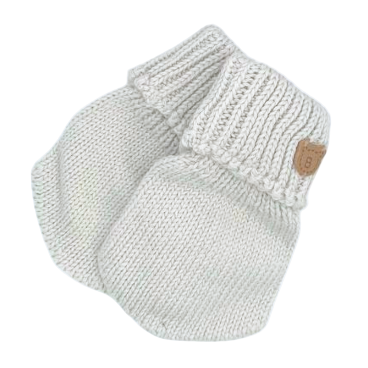 2335 Baby Knit Mittens – Unisex Bear Design | 0–12 Months | Spring–Fall | Plus Weather