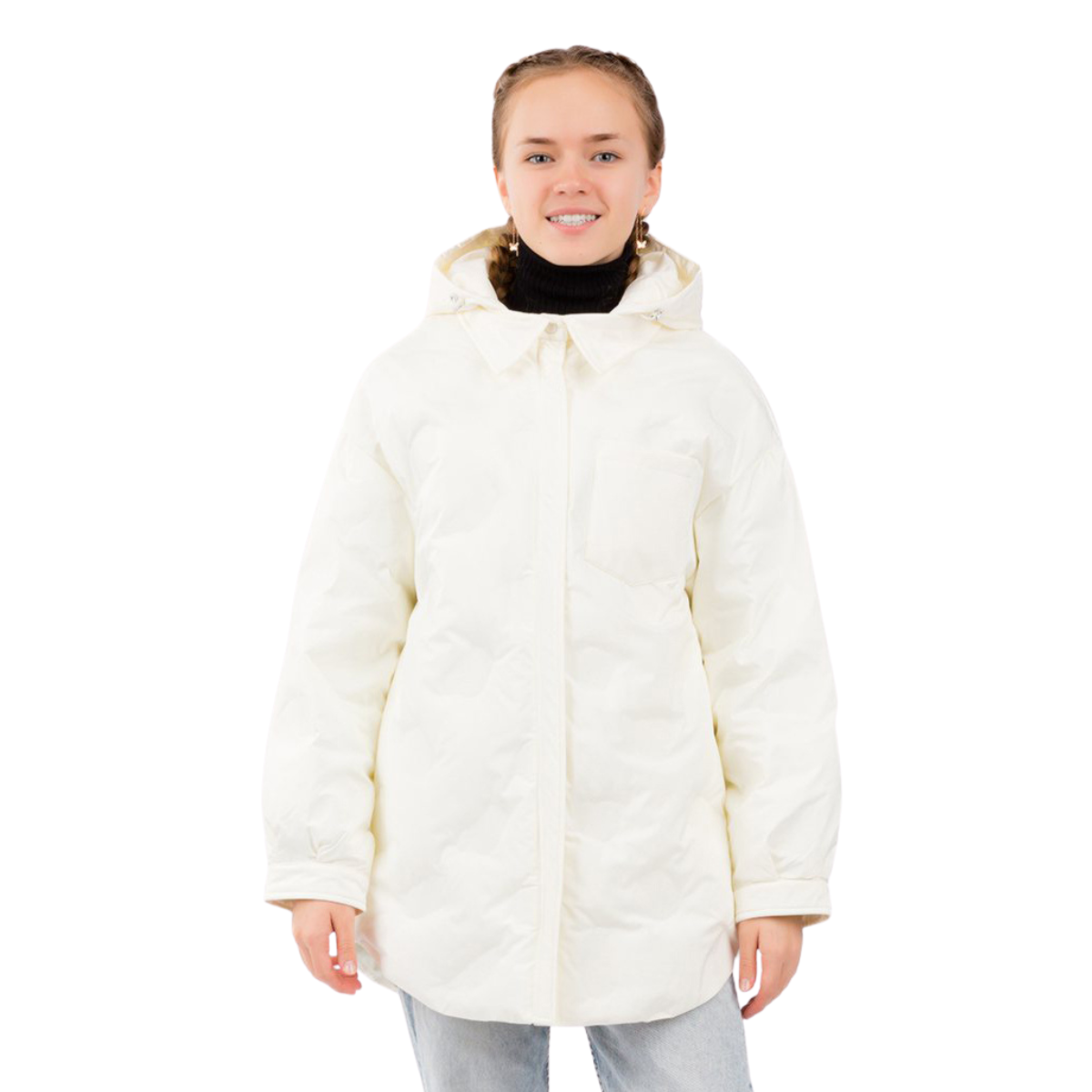 601 Girls’ Lightweight Ivory Jacket – Spring/Summer | Ages 5–10