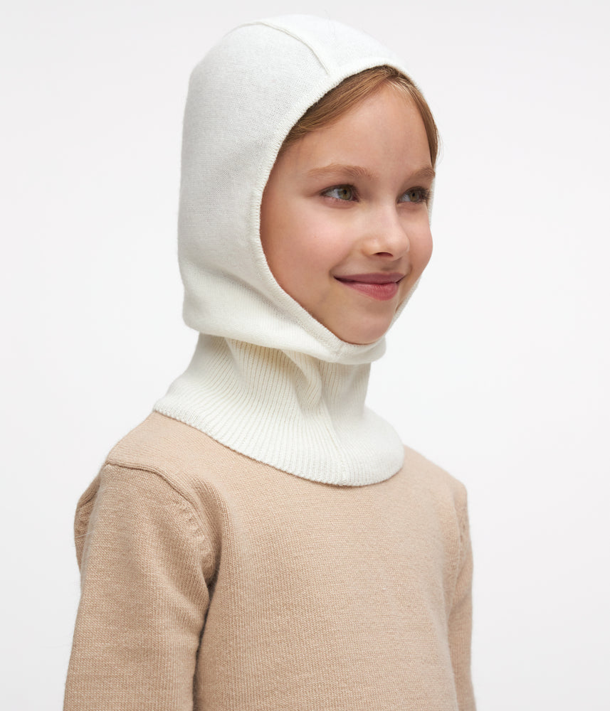 11203 Kids’ Knitted Hood with Cashmere & Wool | Fall & Euro Winter (up to 0°C) | 2–5 Years (52–54 cm)