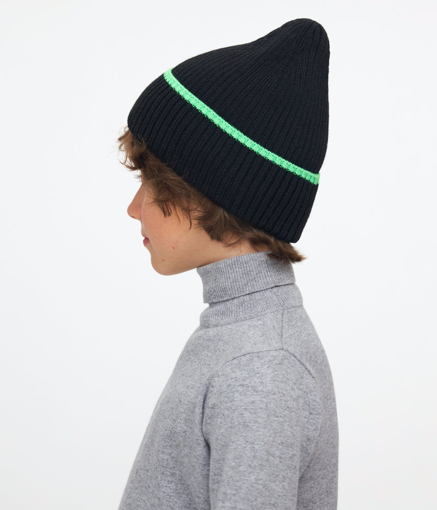 11112 Kids’ Knitted Beanie Hat | 54–56 cm | Ages 6–12 | Fall–Winter (Euro Winter)