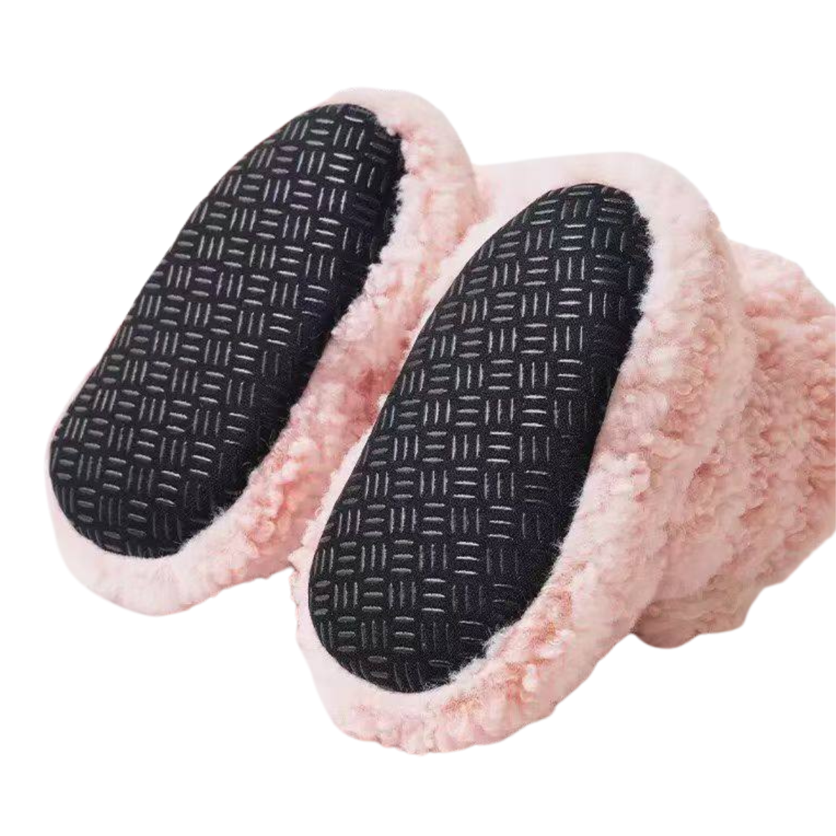 215009 Baby Warm Fuzzy Slipper Booties – Soft Non-Slip Indoor Shoes with Cozy Lining | 0–18 Months