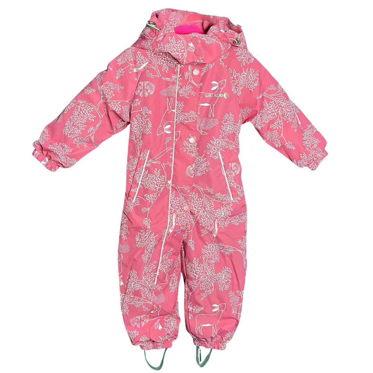 201 Girls’ Mid-Season Membrane Suit – Jacket with Hood and Pants | Waterproof & Windproof | Cotton Lining | Sizes 92–116 (2–6 Years)