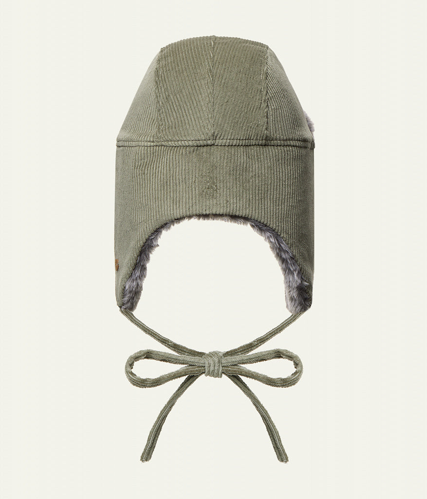 12239 Boys’ Winter Trapper Hat with Earflaps & Faux Fur Lining | Size 50–52,52-54,54-56 | 18-36 Months, 3–5, 6-12 years | 100% Cotton Lining