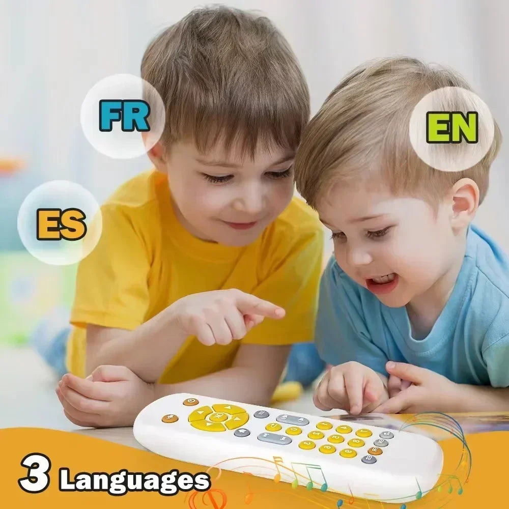 Best Seller Infant Fake TV Remote Control Toys with Music and Light Musical