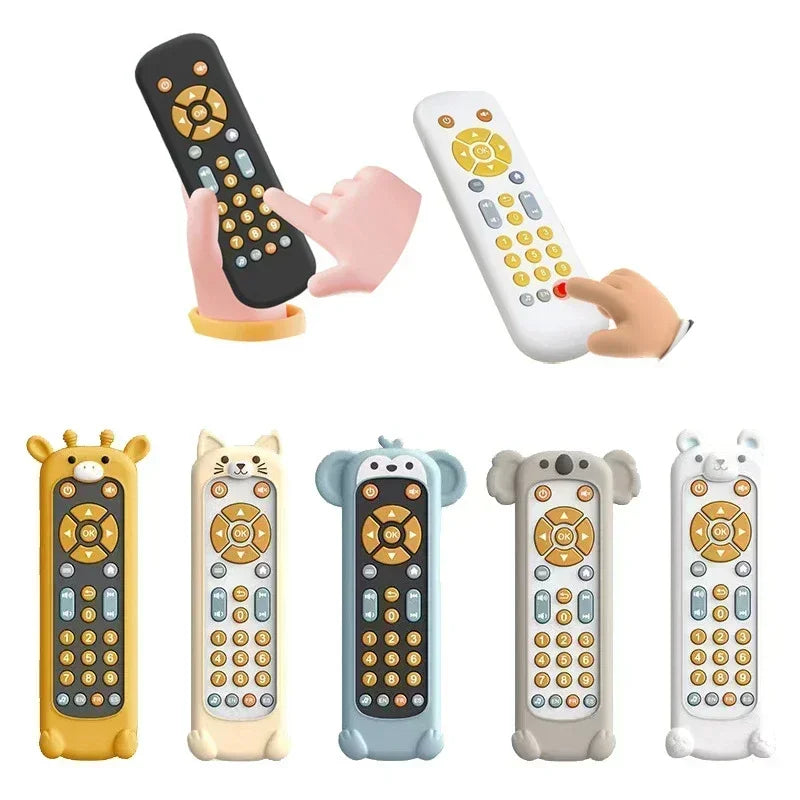 Best Seller Infant Fake TV Remote Control Toys with Music and Light Musical