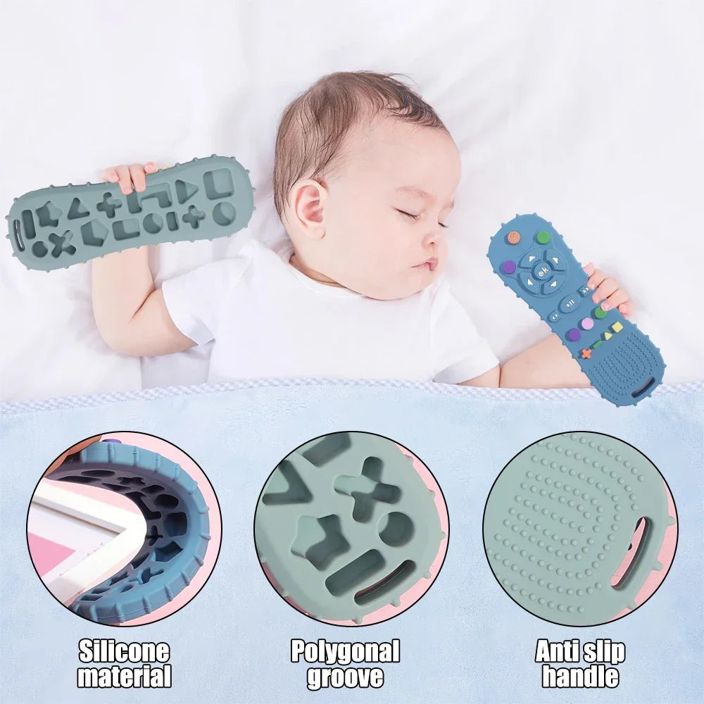 Best Seller Silicone Fake TV Remote Control | Teether Toy – A Favorite for All Babies