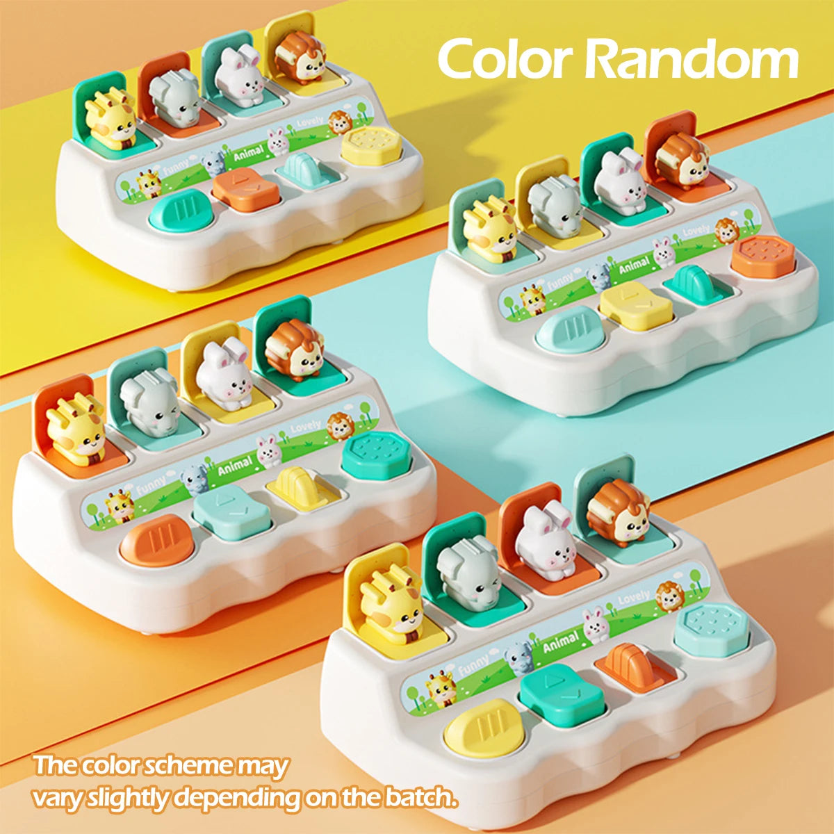 Best Seller Montessori Pop up Animal Toys and Learning Boxes | Enhance Logic and Motor Skills