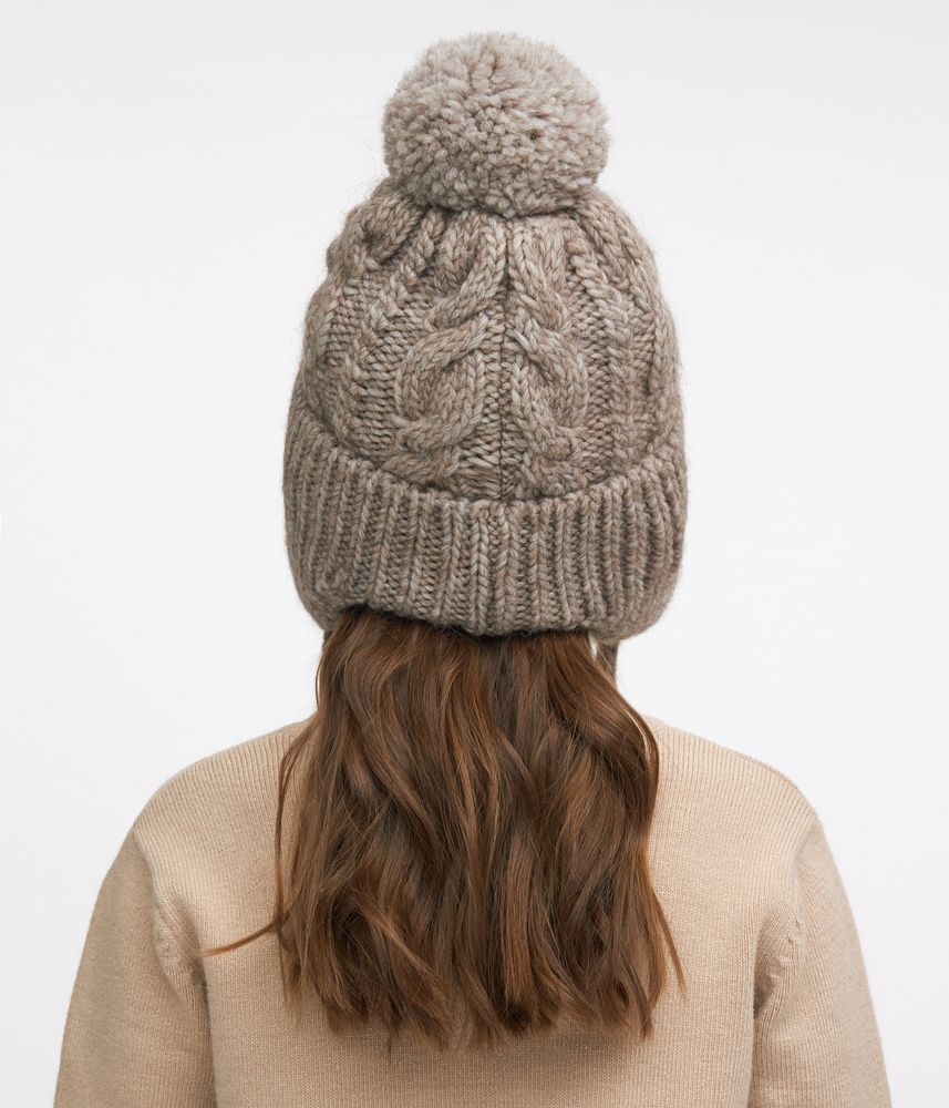 81192 Girls’ Warm Winter Hat with Ears & Tie Strings | 3–5 Years | Baby Alpaca, Wool Blend, Cotton Lining