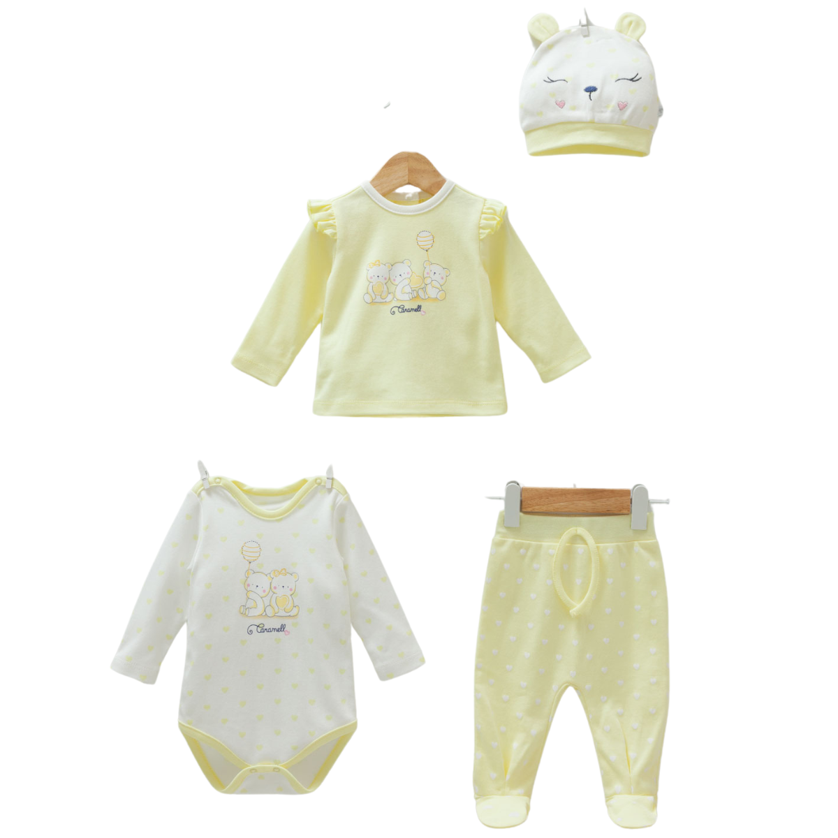 newborn_girls_set cotton lemon soft for girls