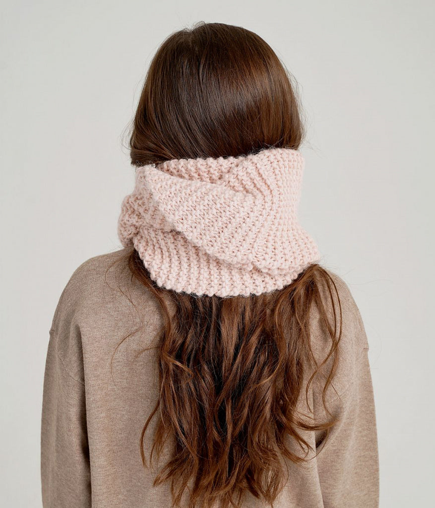 90351 Unisex’ Knitted Winter Snood – Baby Alpaca & Wool Blend | Ages 3+ Years