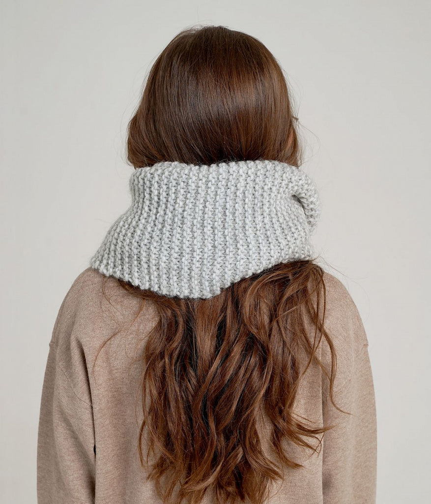 90351 Unisex’ Knitted Winter Snood – Baby Alpaca & Wool Blend | Ages 3+ Years