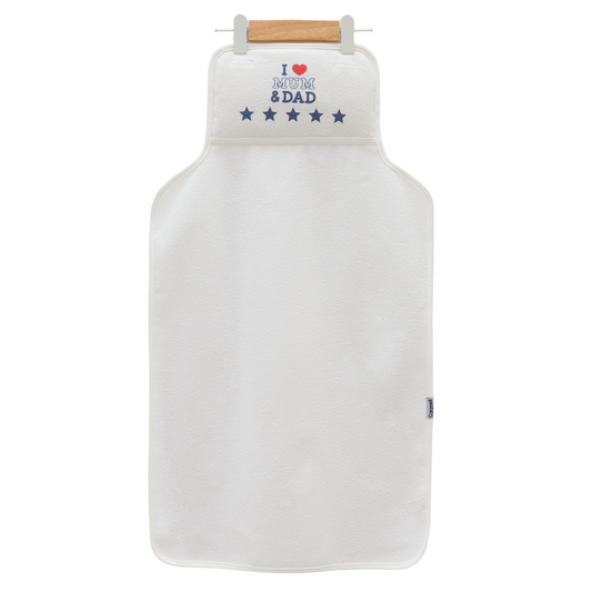 7767 Caramell Waterproof Baby Changing Pad with Pillow | 100% Cotton | Turkey | Size 28.3" × 16.5"