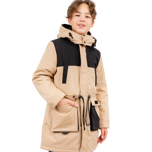 301 Unisex Mid-Season Parka for Kids & Teens | Ages 5–16 | Sizes 116–164 cm