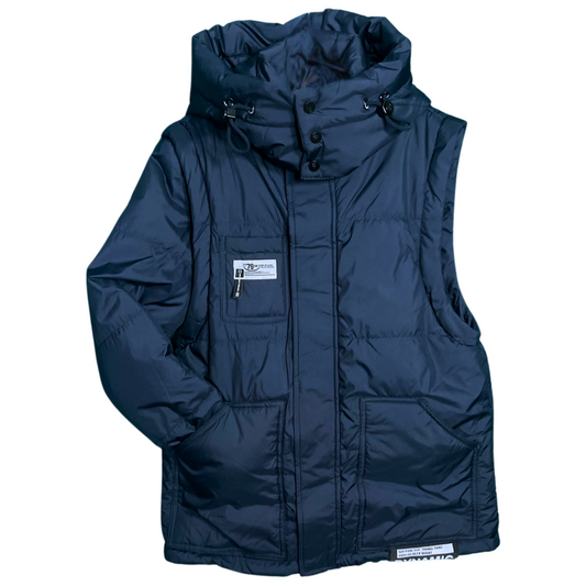 353 Boys’ 2-in-1 Transformer Jacket with Detachable Sleeves – Turns into a Vest | Ages 5–15 | Sizes 116–164 cm