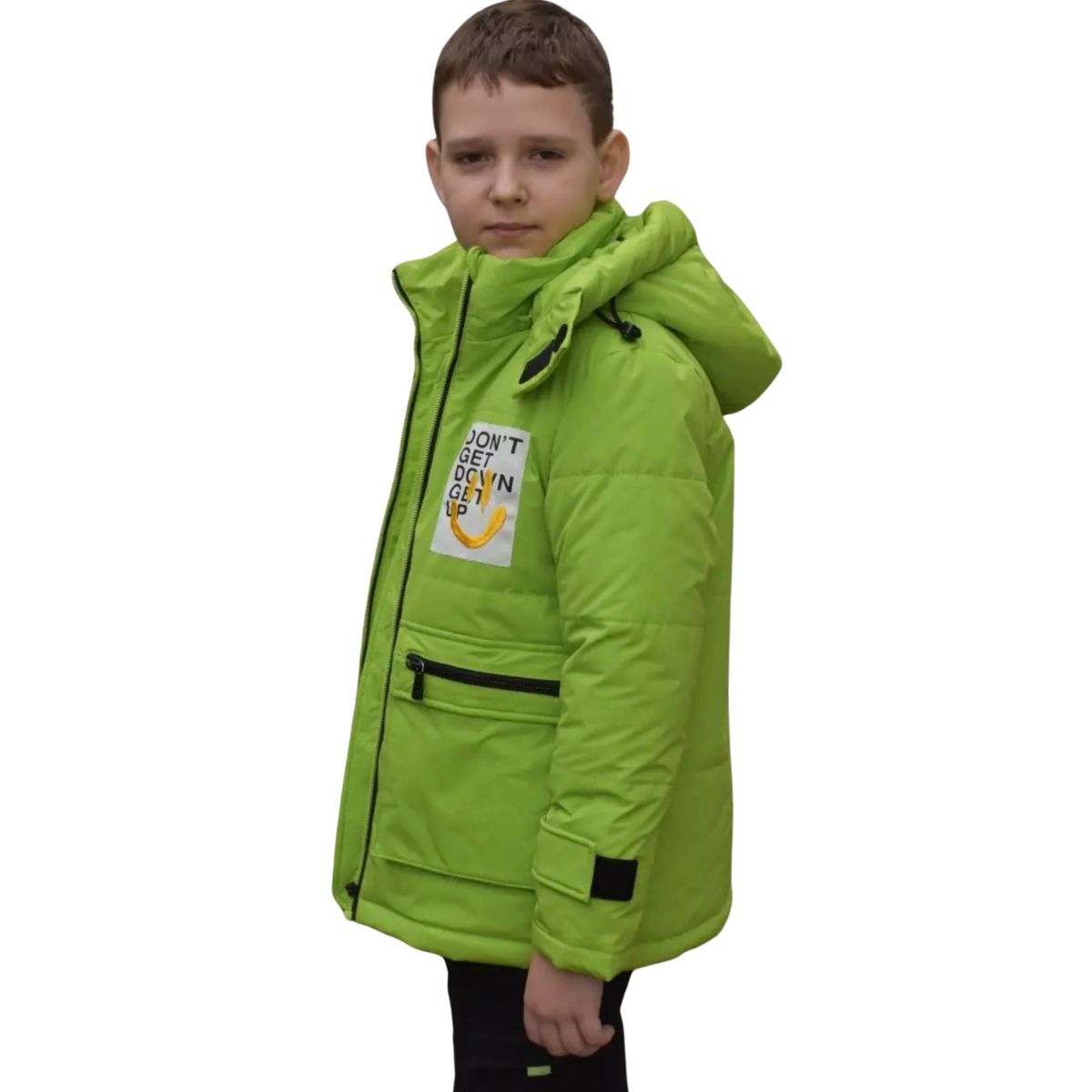 337 Boys’ Mid-Season Jacket with Detachable Hood | Ages 5–16 | Sizes 122–164 cm