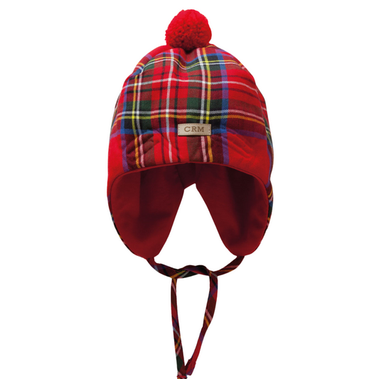 8464 Unisex Mid-Season Cotton Hat for Babies by Caramell (Turkey) | Double-Layered with Thin Insulation | 100% Cotton | Sizes 0–12 Months