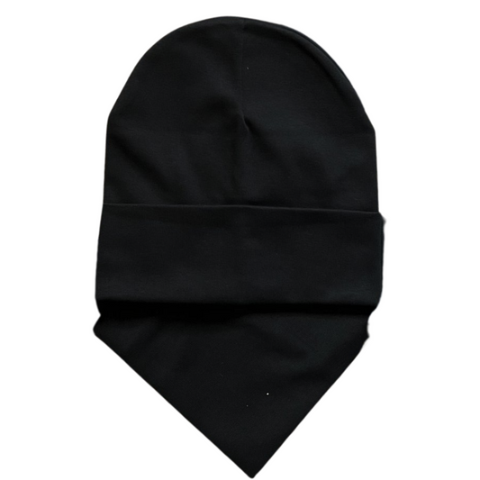 153 Boys’ Set — Cotton Beanie & Snood | 5–8 Years | Double-Layer | Spring–Fall