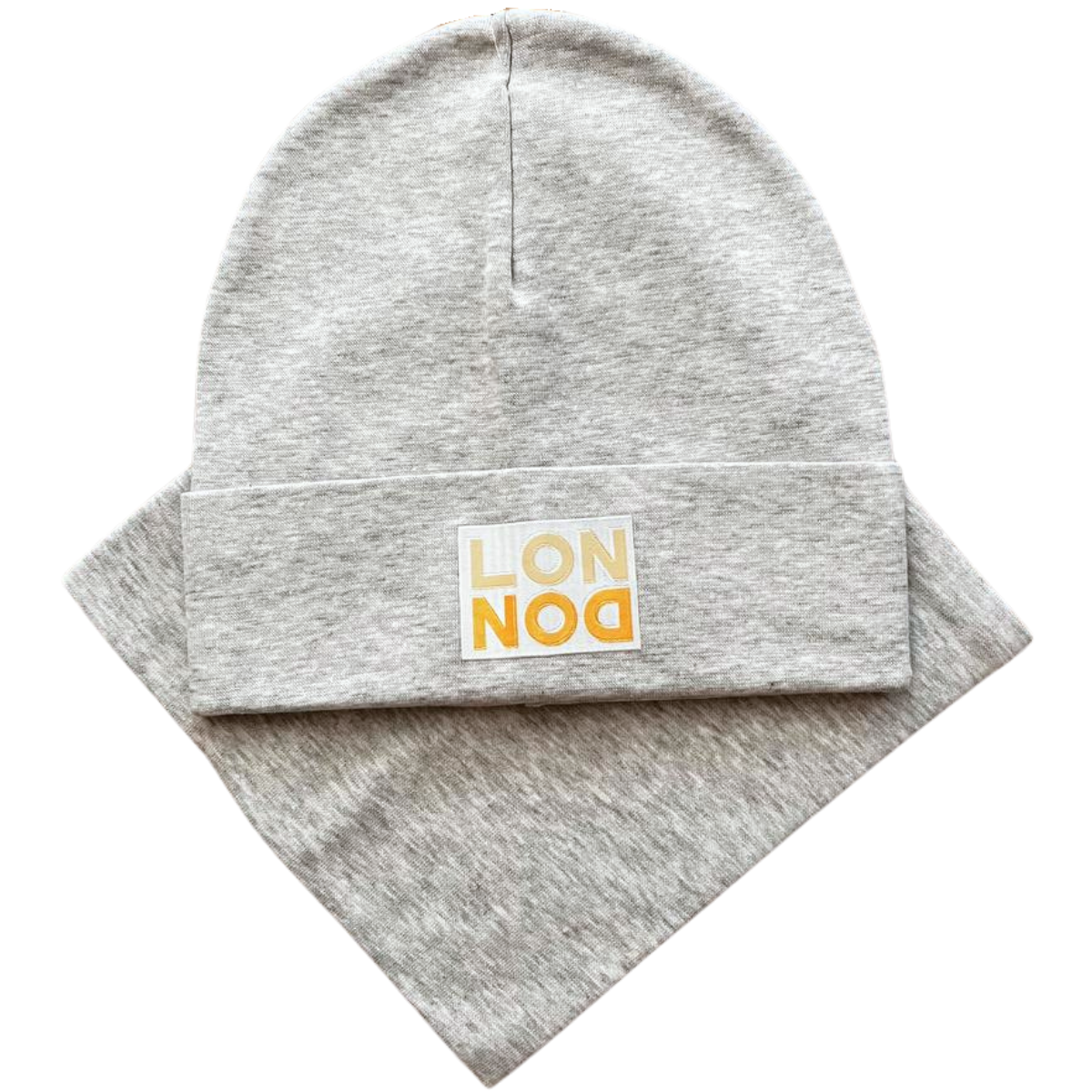 560 Double-Layer Kids’ Set — Beanie & Snood | Unisex | 5–8 Years | Cotton