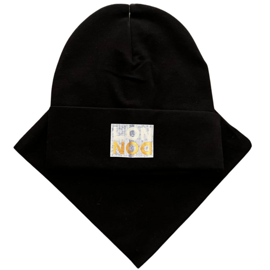 560 Double-Layer Kids’ Set — Beanie & Snood | Unisex | 5–8 Years | Cotton
