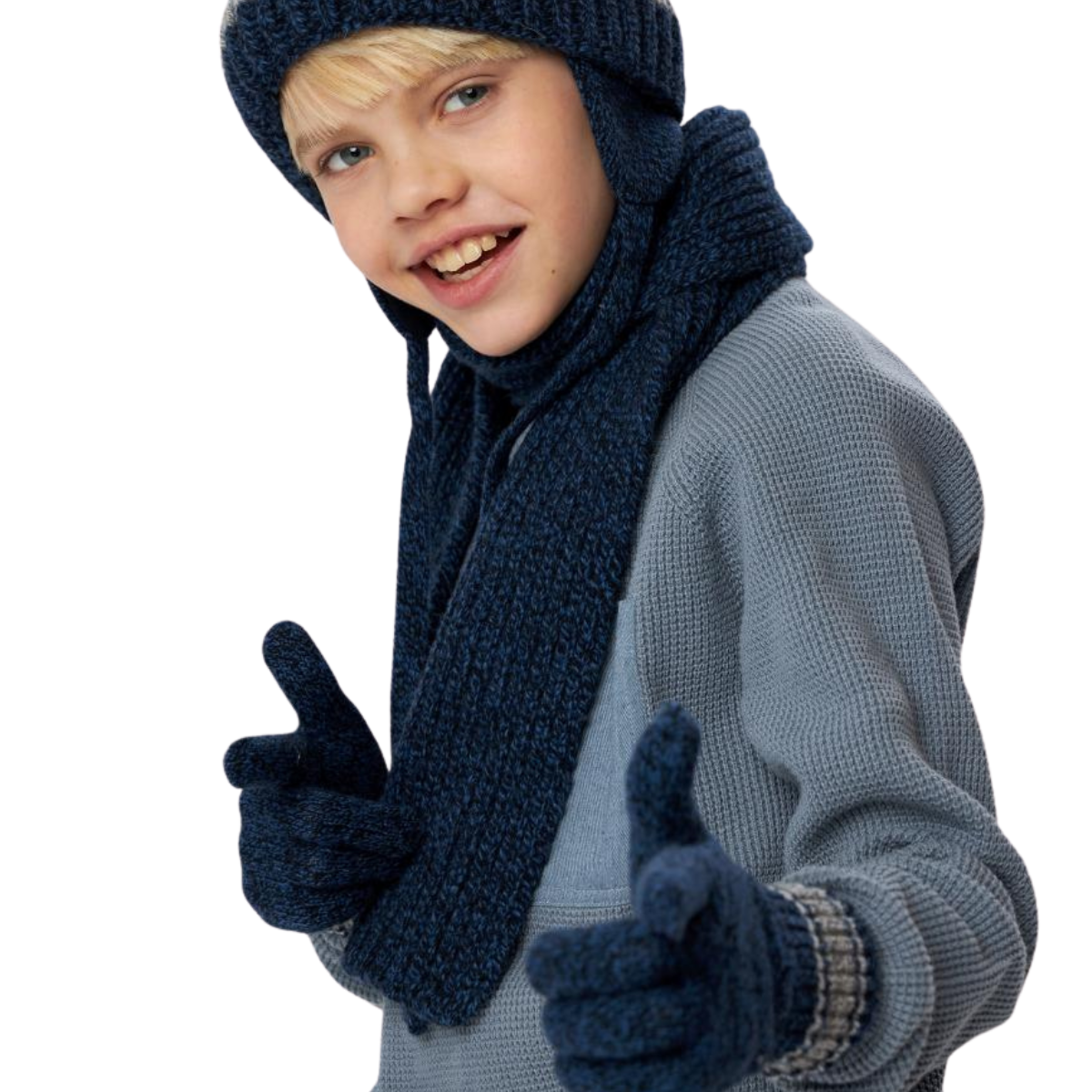 10132 Unisex Knitted Scarf – Warm Winter Accessory | One Size