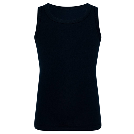 2606 BiyoKids Boys’ Colored Tank Tops – 95% Cotton, 5% Elastane | Ages 1–10 | Made in Turkey | Sold per Piece