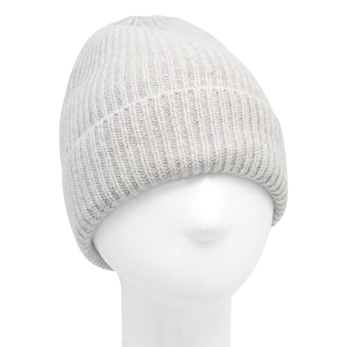 10401 Girls’ Ribbed Knit Beanie Hat | Size 52–54 cm | Ages 3–5 Years | Cashmere, Wool Blend | 100% Cotton Lining