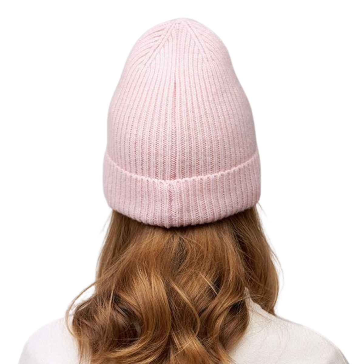 10401 Girls’ Ribbed Knit Beanie Hat | Size 52–54 cm | Ages 3–5 Years | Cashmere, Wool Blend | 100% Cotton Lining