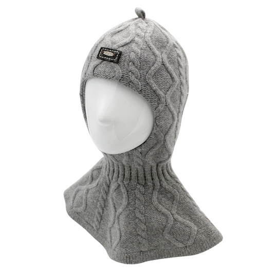 80837 Boys’ Wool & Cashmere Winter Balaclava with pattern | Ages 18-30 Months, 3-4, 5-6, 7-8 Years | Sizes 50–52, 52-54, 54-55, 55-56