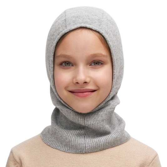 11203 Kids’ Knitted Hood with Cashmere & Wool | Fall & Euro Winter (up to 0°C) | 2–5 Years (52–54 cm)