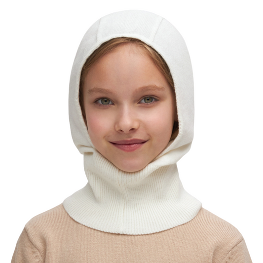 11203 Kids’ Knitted Hood with Cashmere & Wool | Fall & Euro Winter (up to 0°C) | 2–5 Years (52–54 cm)