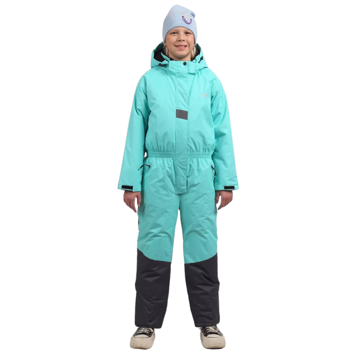 1625 Disumer Professional Girls Kids’ Ski Jumpsuit | Membrane 10,000 / 15,000 | Thinsulate Insulation | Down to –35 °C | Sizes 110–146 cm (4–11Y)