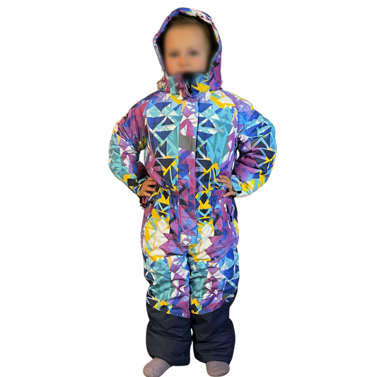 1625 Disumer Professional Girls Kids’ Ski Jumpsuit | Membrane 10,000 / 15,000 | Thinsulate Insulation | Down to –35 °C | Sizes 110–146 cm (4–11Y)