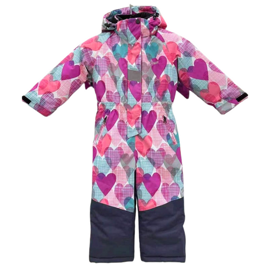 1625 Disumer Professional Girls Kids’ Ski Jumpsuit | Membrane 10,000 / 15,000 | Thinsulate Insulation | Down to –35 °C | Sizes 110–146 cm (4–11Y)